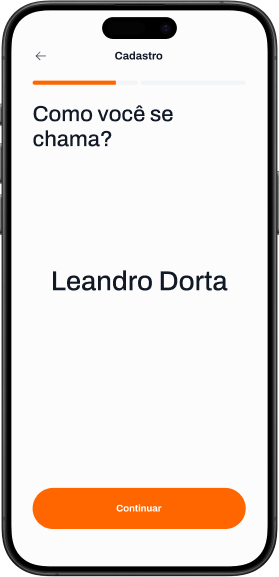 Tela de Treino do aplicativo Team JustMove